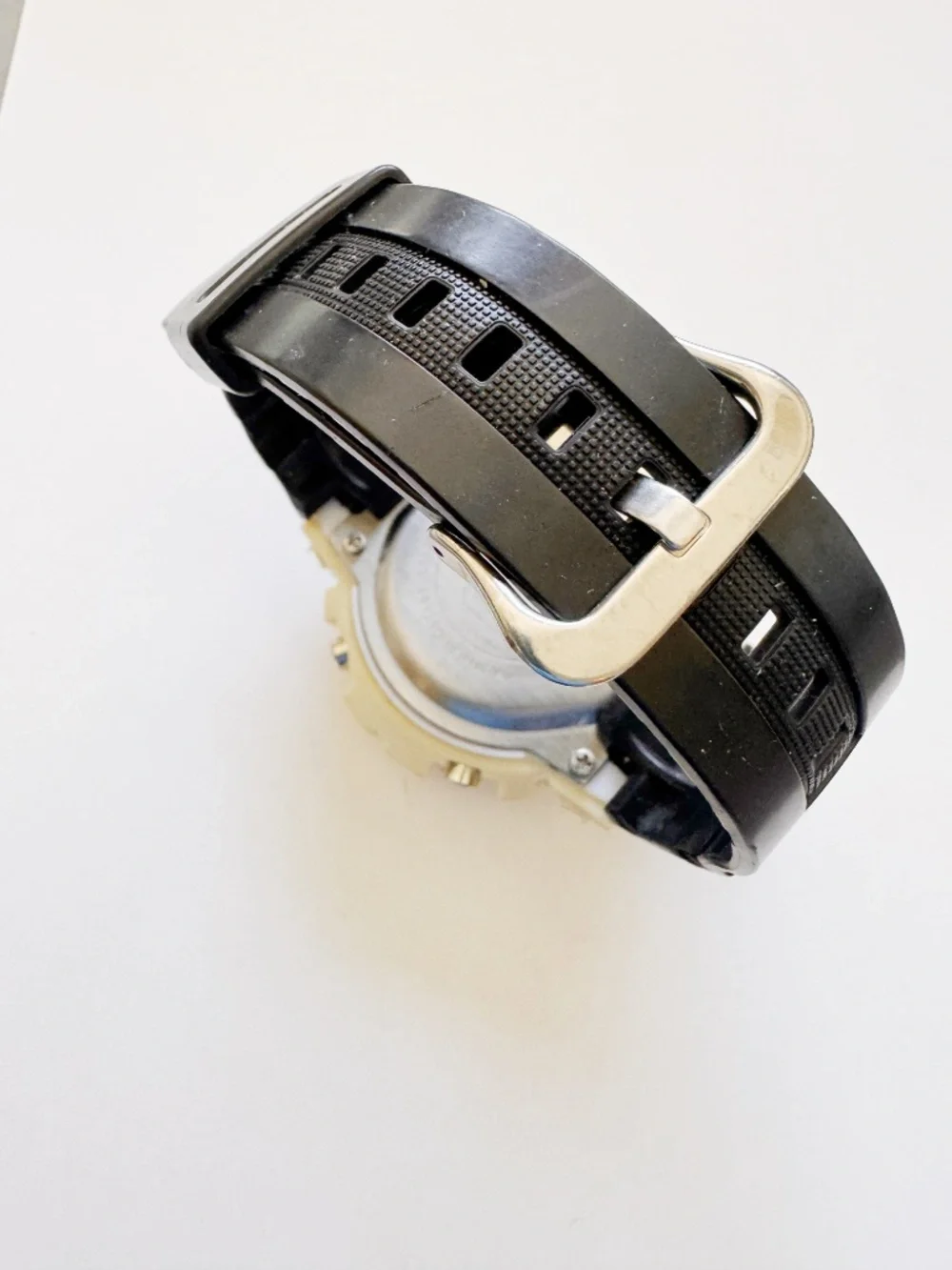 Casio G-Shock DW-6900 White Digital Watch Black Band Working